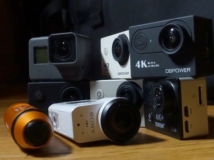 【2018】アクションカメラの選び方3つのポイント おすすめ比較ランキング 8機種