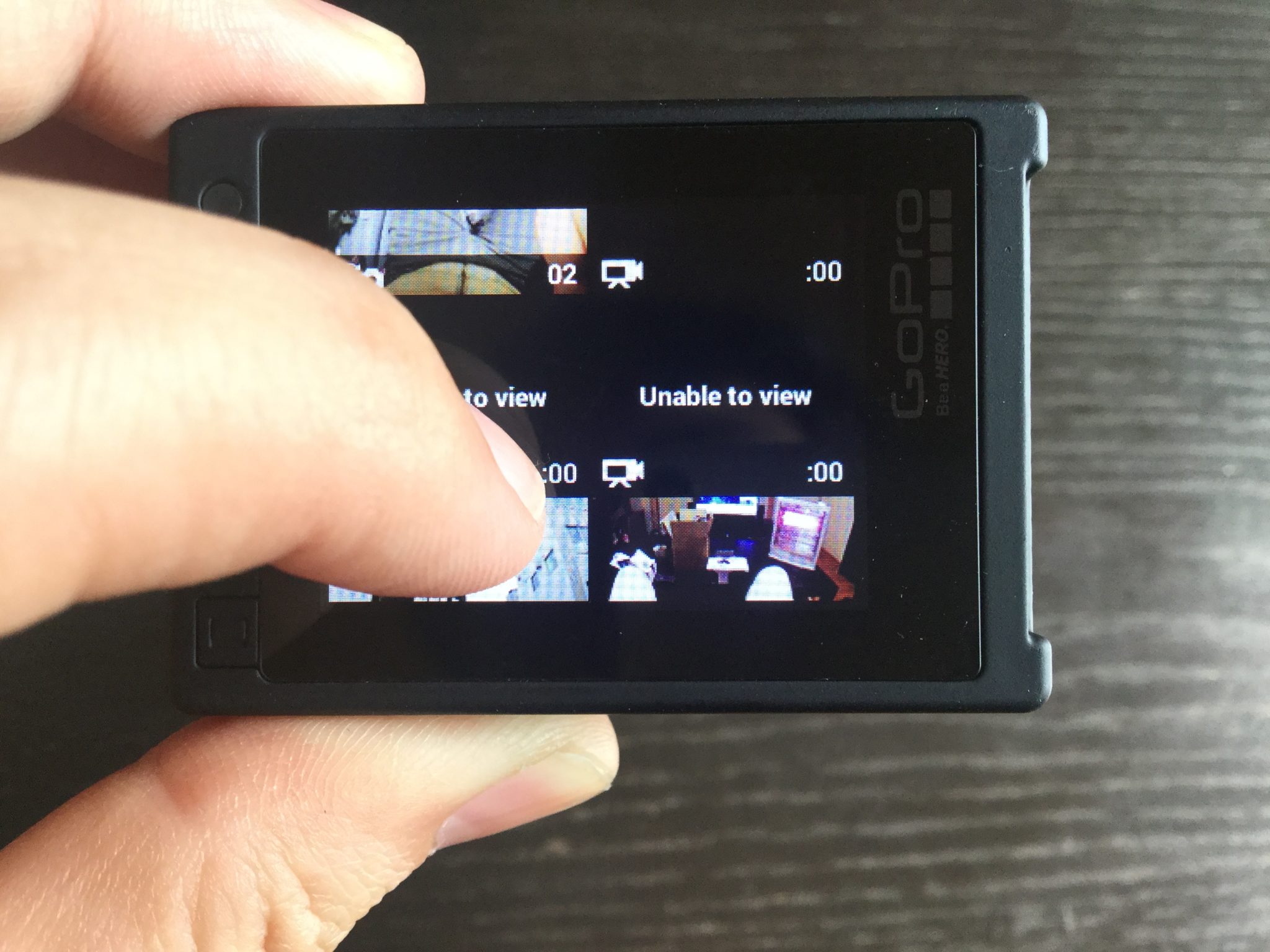 GoPro HERO4 再生モード アクションカメラ