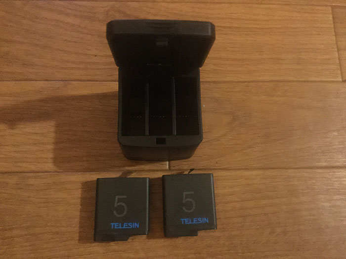 GoPro HERO6用予備バッテリーセット