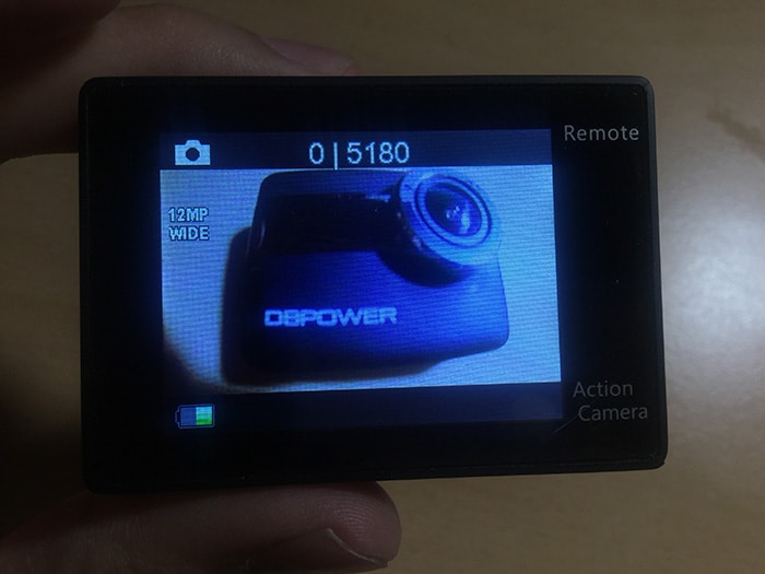 DBPOWER 4K 写真モード