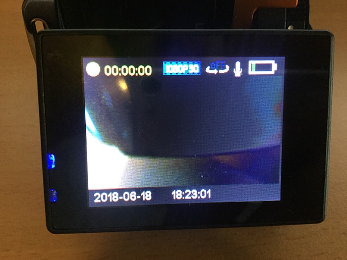 動画モード DBPOWER EX5000アクション・ウェアラブルカメラ