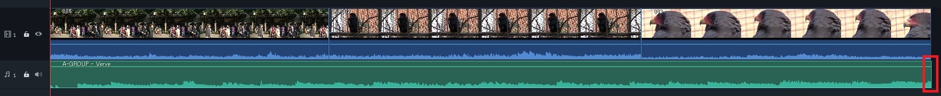 オーディオをタイムラインに挿入する方法 動画編集ソフト Filmora9（フィモーラ）