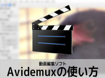 Avidemuxの使い方(1) 機能紹介・比較 動画編集ソフト エイブイアイデマックス入門