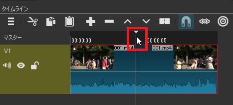 動画ファイルを分割する方法 Shotcutの使い方