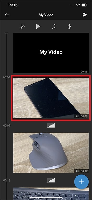 テキストテロップを挿入する方法 WeVideoの使い方