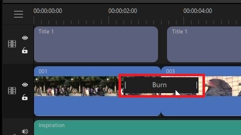 トランジションを挿入する方法 動画編集ソフトFilmeの使い方