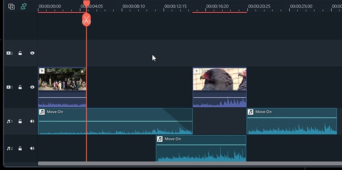 自動リップルをオンにする方法 Filmora動画編集ソフト